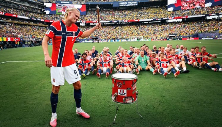 Haaland, Noruega 2026. 