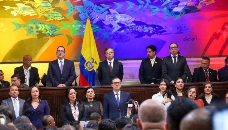 Instalación del nuevo Congreso de Colombia 2026. Foto: Colprensa.