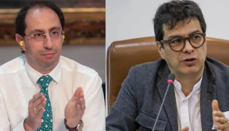 José Manuel Restrepo y Danilo Rueda. Fotos: Colprensa / El Colombiano.
