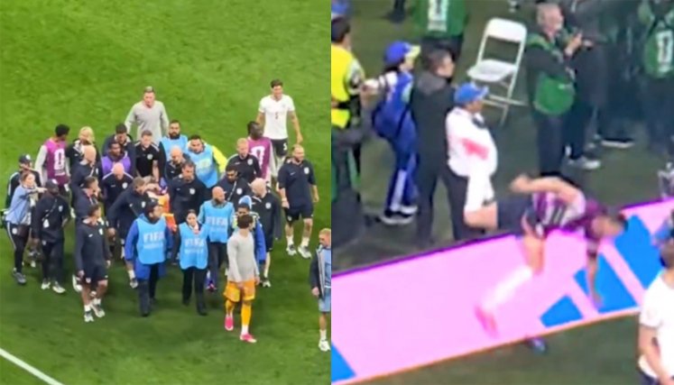 Video | De la alegría a la camilla: así fue la insólita lesión de Jordan Henderson que lo sacó del Mundial 2026
