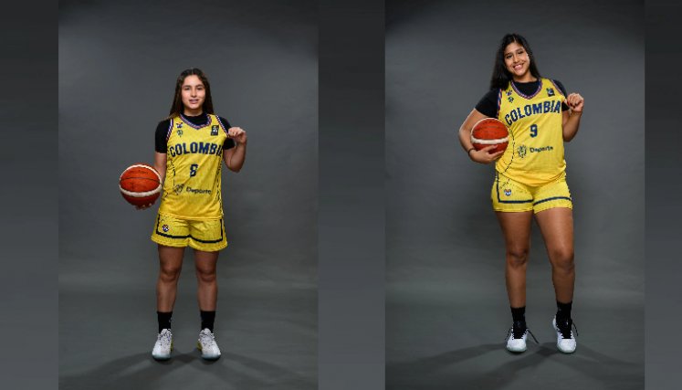 María Mar Superlano y Hannah Flórez.
