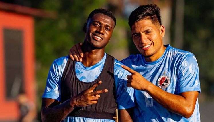 Marlon Carabalí y Leider Berdugo. 