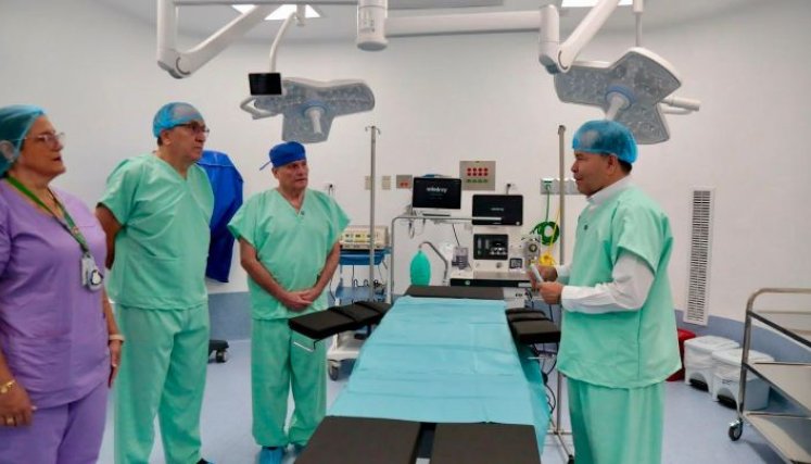 Cuatro nuevos quirófanos fueron inaugurados en el Hospital./Foto Cortesía