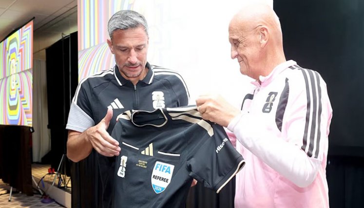 Slavko Vincic, árbitro de la final de la Copa del Mundo 2026. 