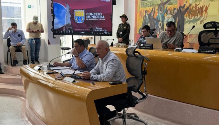 El consorcio Alumbrado Público San José de Cúcuta fue citado a control político en el Concejo/Foto: Cortesía