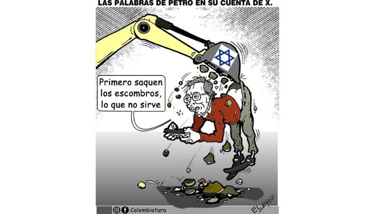 18-08-26 - Caricatura, Las palabras de Petro.