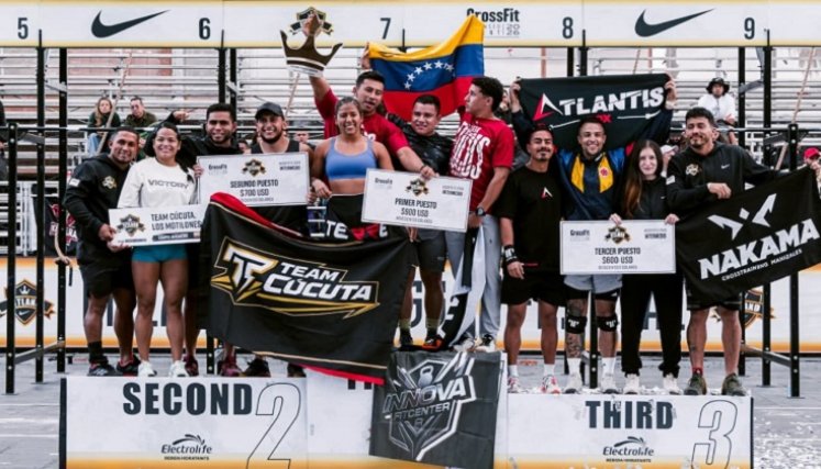 Los crosfistas de Norte de Santander mostraron su potencial en el Fitland Fitness Festival.
