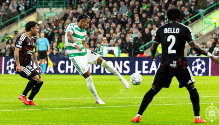 Camilo Durán, jugador del Celtic. Foto: Captura Redes Sociales