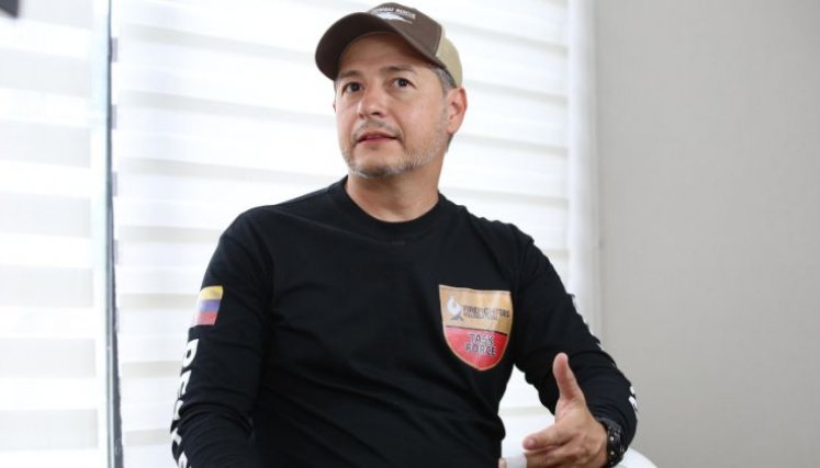 Francisco D´Elia, rescatista venezolano. Foto: Carlos Ramírez