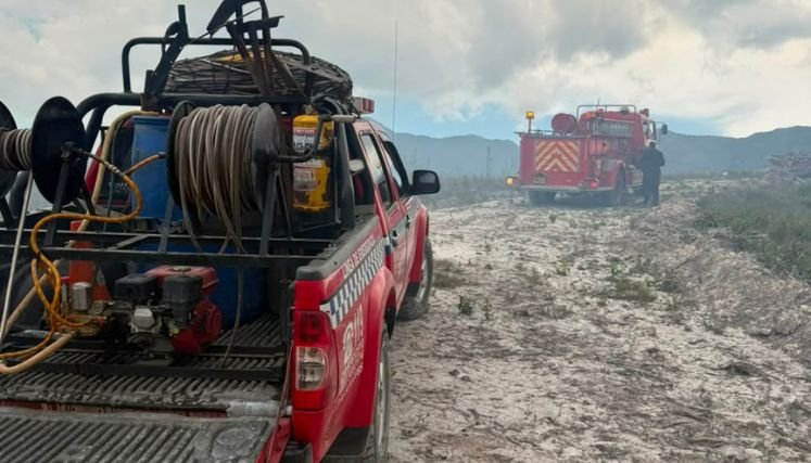 Después de varios días los organismos de socorro liquidan el incendio presentado en zona rural de Ocaña.