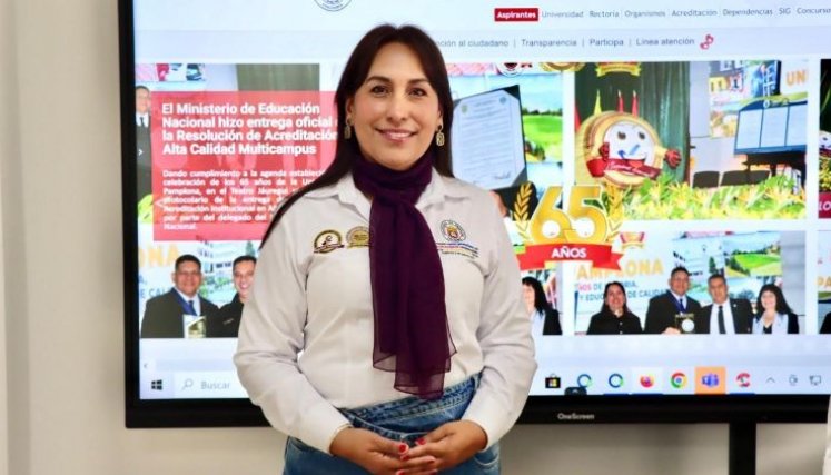 Laura Patricia Villamizar, nueva rectora de Unipamplona/Foto: Cortesía
