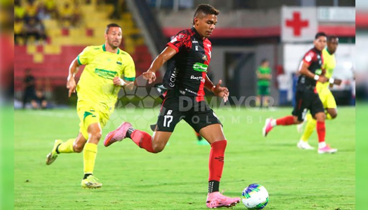 Leison Ochoa, Cúcuta Deportivo vs. Atlético Bucaramanga. 