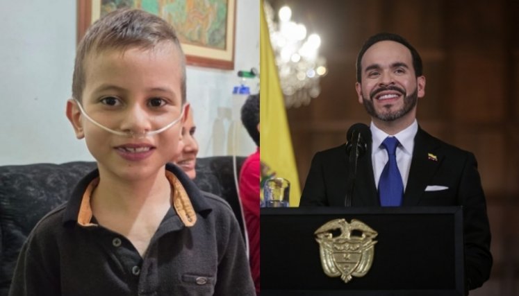 Lucas y De la Espriella. Foto: Fabián Ramírez y Colprensa. 