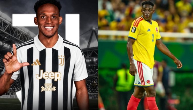Lucumí, nuevo jugador de la juventus Foto: Captura redes sociales