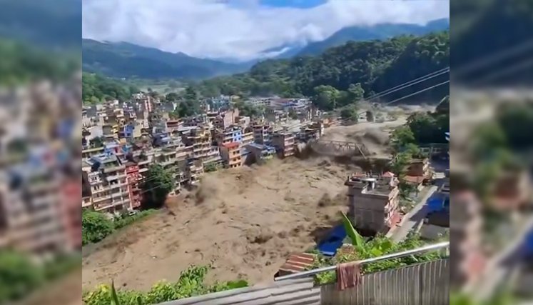 Nepal-tragedia. Captura redes sociales.