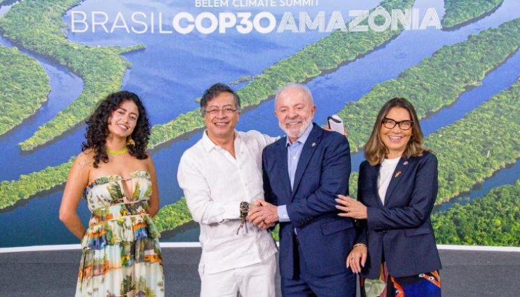 Petro y Lula. Foto: X de Gustavo Petro.