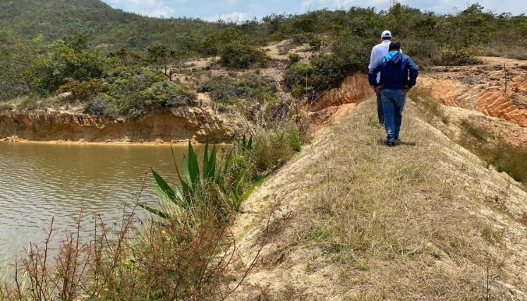 Reservorios de agua para mitigar la sequía en Ocaña.