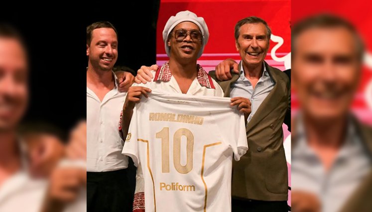 Ronaldinho. Foto: IG @ronaldinho