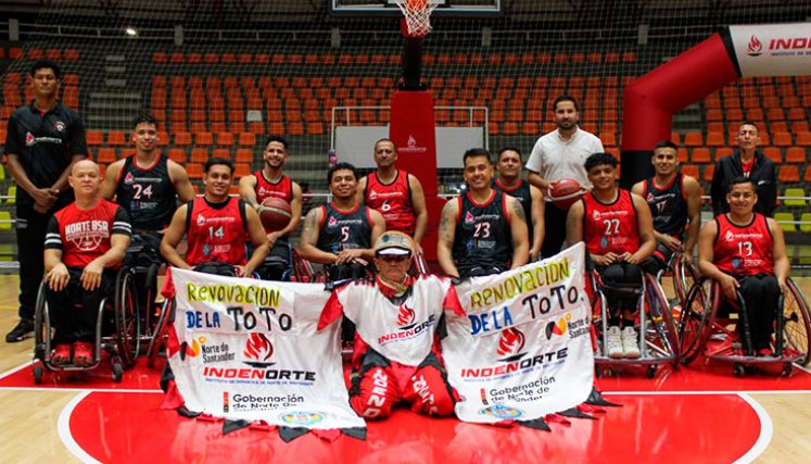Selección Norte de baloncesto en silla de ruedas 2026. 