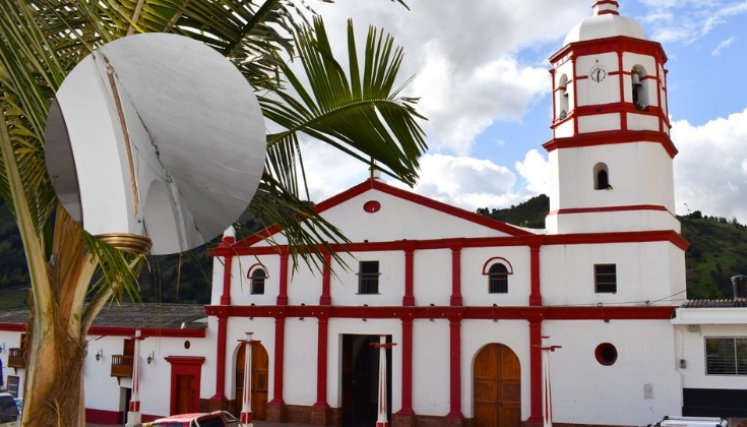 Templo de Silos, temblor. Fotos: Cortesía.