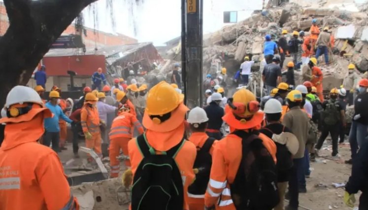Terremoto 2026, Cali. Foto: Manuel Saldarriaga, El Colombiano.