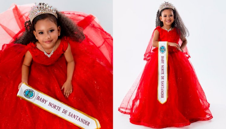 Bianca, la niña que llevará el sabor y el folclor de Cúcuta a Colombia.