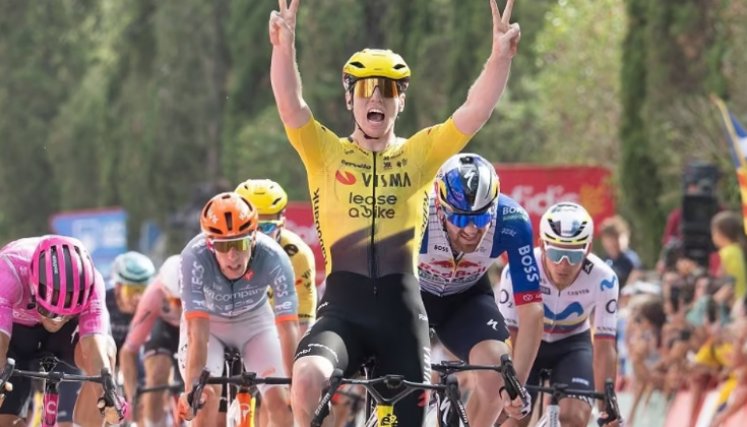 Brennan no falla al sprint y consigue su segunda victoria en La Vuelta
