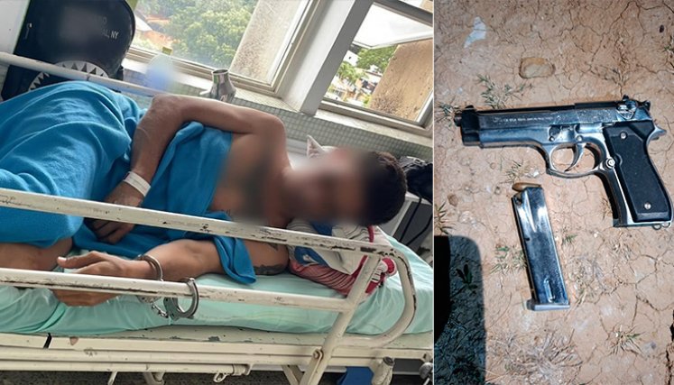 El capturado fue identificado como José Romero, de 38 años. / Foto: cortesía