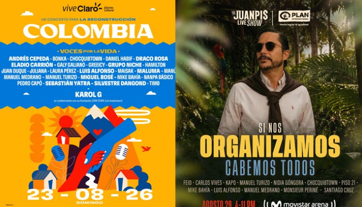 La música no se detiene: conciertos que se unen por las víctimas del terremoto