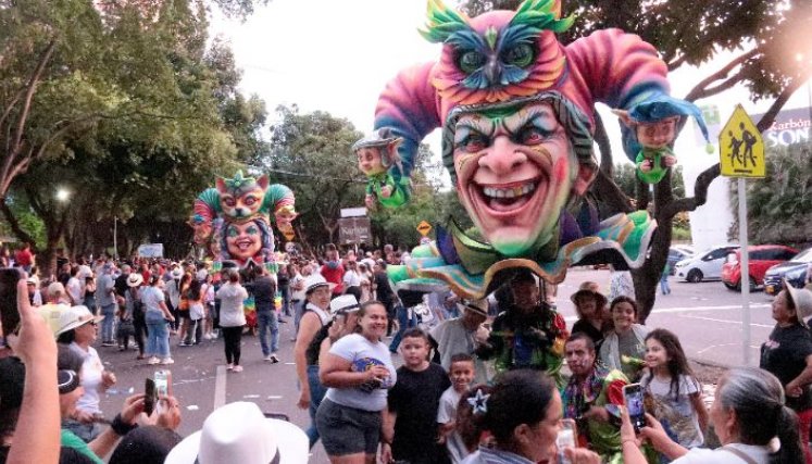 La comparsa del carnaval de Pasto fue la gran sensación/Foto Carlos Ramírez/La Opinión