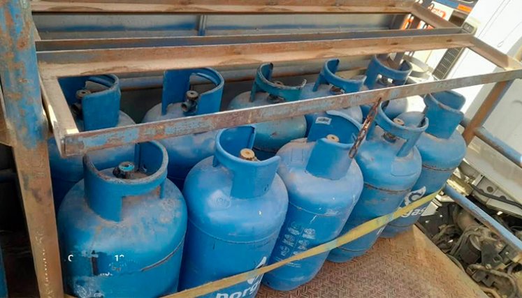 Bombonas de gas. / Foto: cortesía