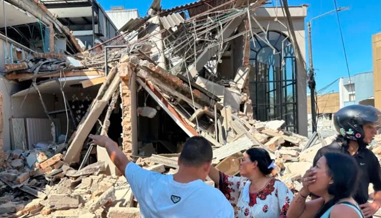 Terremoto en Colombia. / Foto: El Colombiano-Colprensa