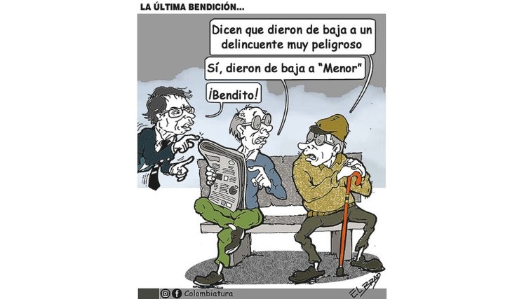 05-09-26 - Caricatura, La última bendición.