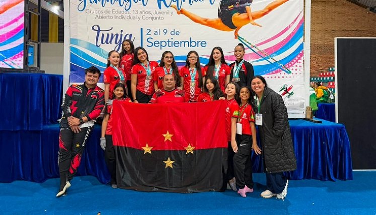 La selección Norte de gimnasia ritmica logró 11 medallas en el Nacional clasificatorio al Suramericano de Medellín.