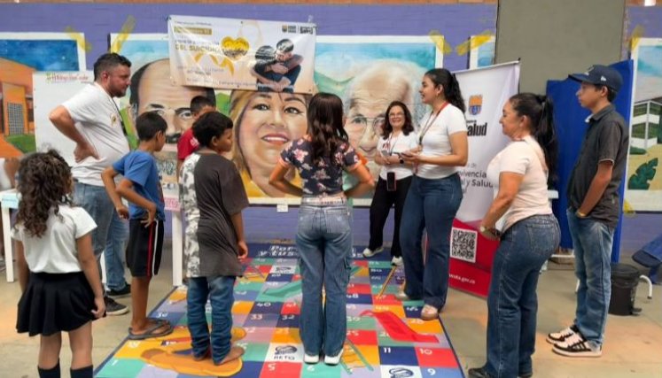 Acciones de salud mental en los colegios.