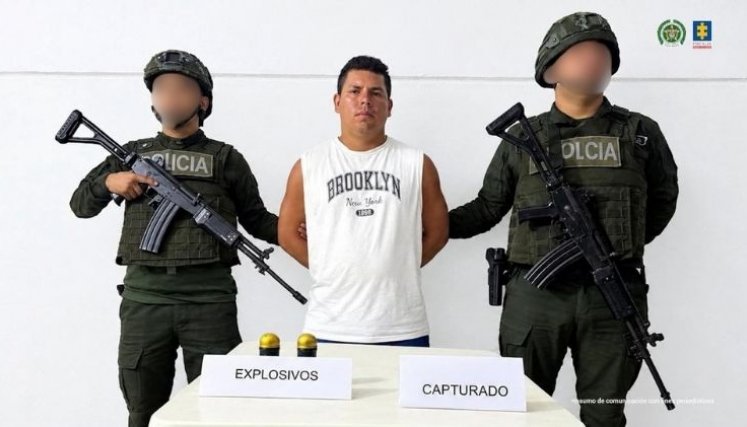Capturado Granadas El Carmen