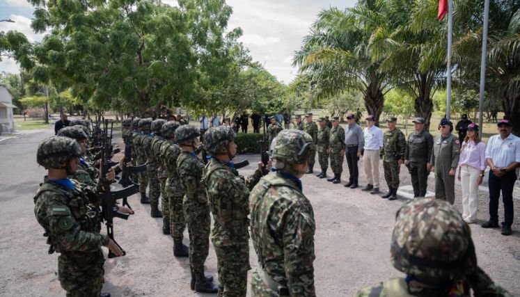 La Fuerza Pública retoma la seguridad en el corregimiento de Guamalito de El Carmen.