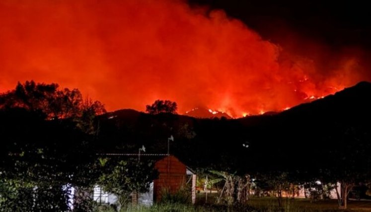 Los incendios son los que más están afectando a las ciudades por las altas temperaturas./Foto: Cortesía