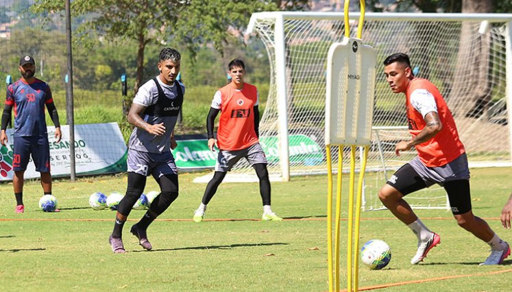 Jaime Peralta, Lucas Ríos y Mauricio Duarte, Cúcuta Deportivo. 