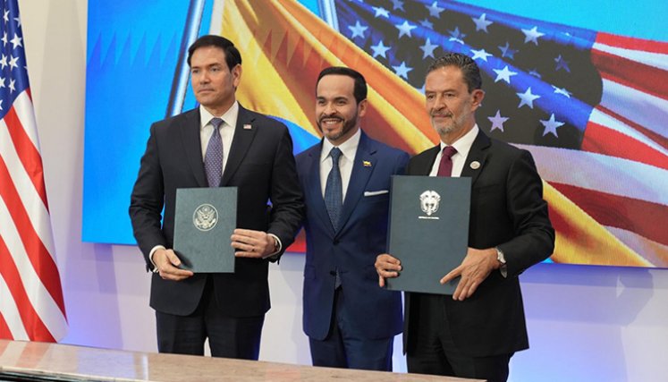 Memorando-de-entendimiento-Rubio-De-la-Espriella-Bula. Foto: X @SecRubio