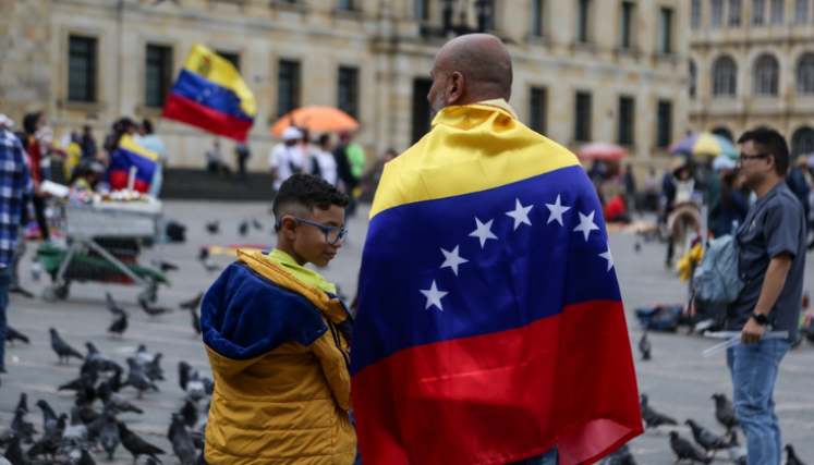 Migrantes venezolanos.