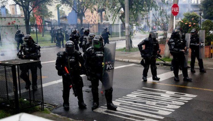 PROTESTAS EN COLOMBIA 