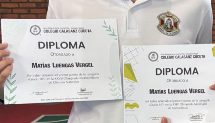 Reconocimientos de Matías.