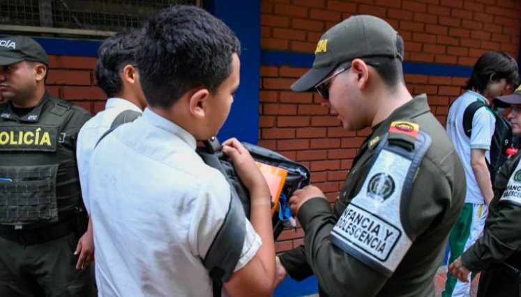 Requisas por parte de la Policía.