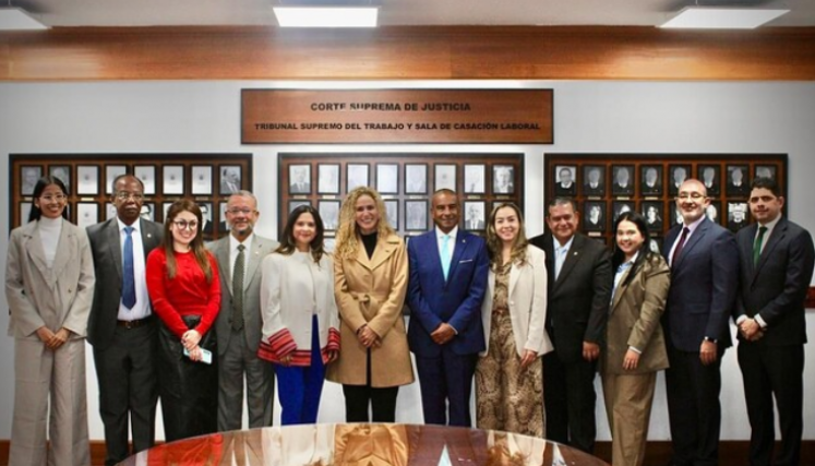 Reunión con magistrados de la Corte Suprema de Justicia