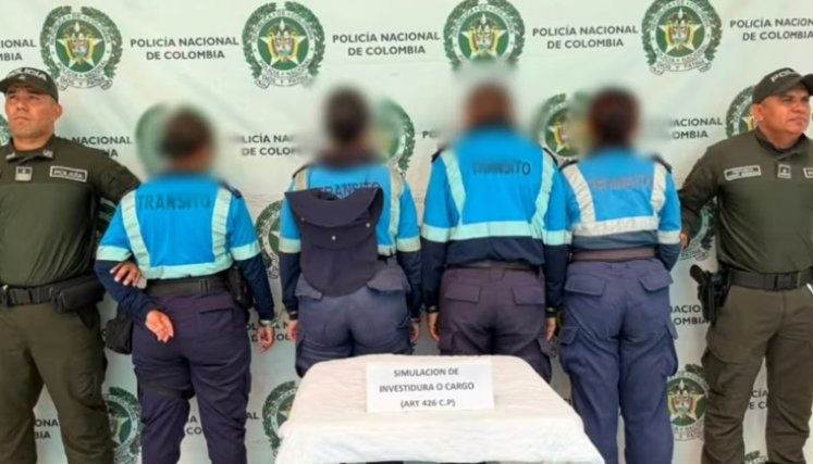 Se hicieron pasar por agentes de tránsito y la jugada terminó en captura