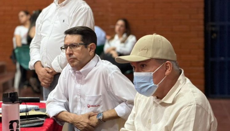 El gerente de Veolia Aguas del Norte de Santander, Fabio Araque, presidió el Encuentro./Foto Cortesía