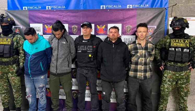 Banda criminal, sur de Bogotá.