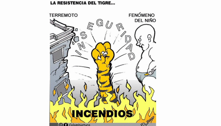 La resistencia del tigre caricatura 10 de septiembre