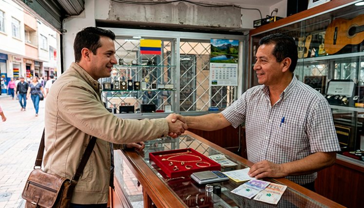 Compraventa. / Foto: creada con Gemini AI